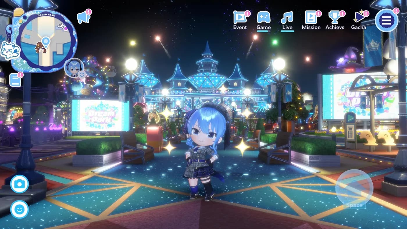 冷門精選：hololive Dreams Steam 買前整理：免費，hololive 官方節奏 + RPG + 樂園開發