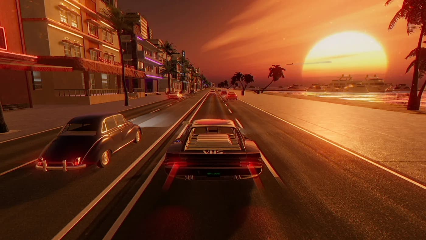 冷門精選：Retrowave 2 Steam HK$24.75，霓虹公路＋50首 synthwave 值唔值？