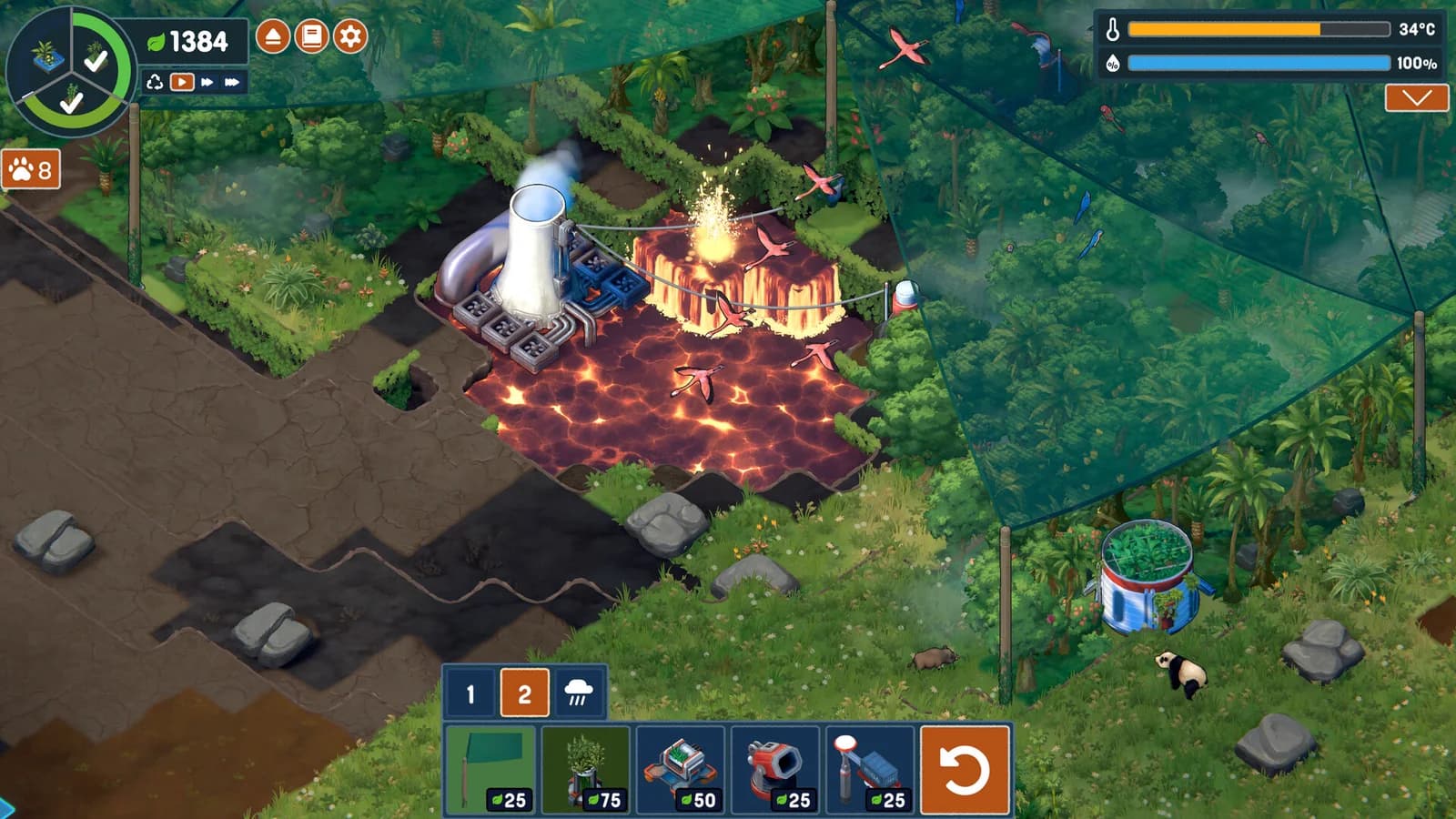 Terra Nil Steam 買前整理:把荒地變回自然的反城市建造 game