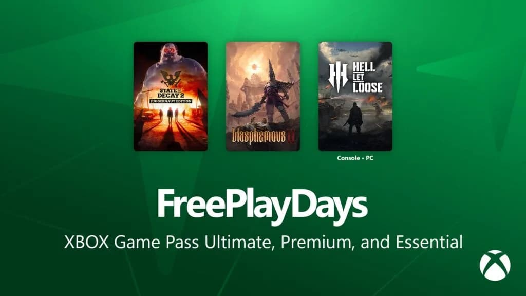 Xbox Free Play Days 6月14前:Hell Let Loose、State of Decay 2、Blasphemous 2 邊隻先玩?