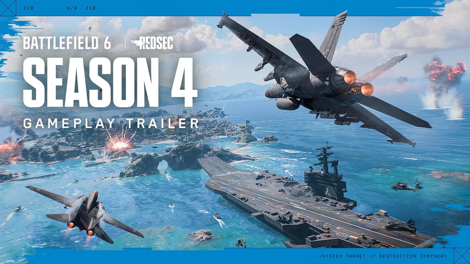 Battlefield 6 Season 4 7月21日開戰:海戰、雙座戰機、Wake Island 幾時到?