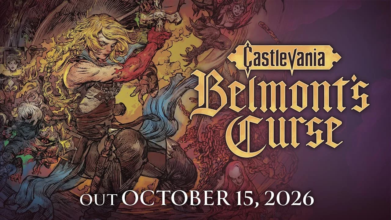 Castlevania: Belmont’s Curse 10月15日 Switch 同步推出:PC 港區 HK$198、版本點揀?