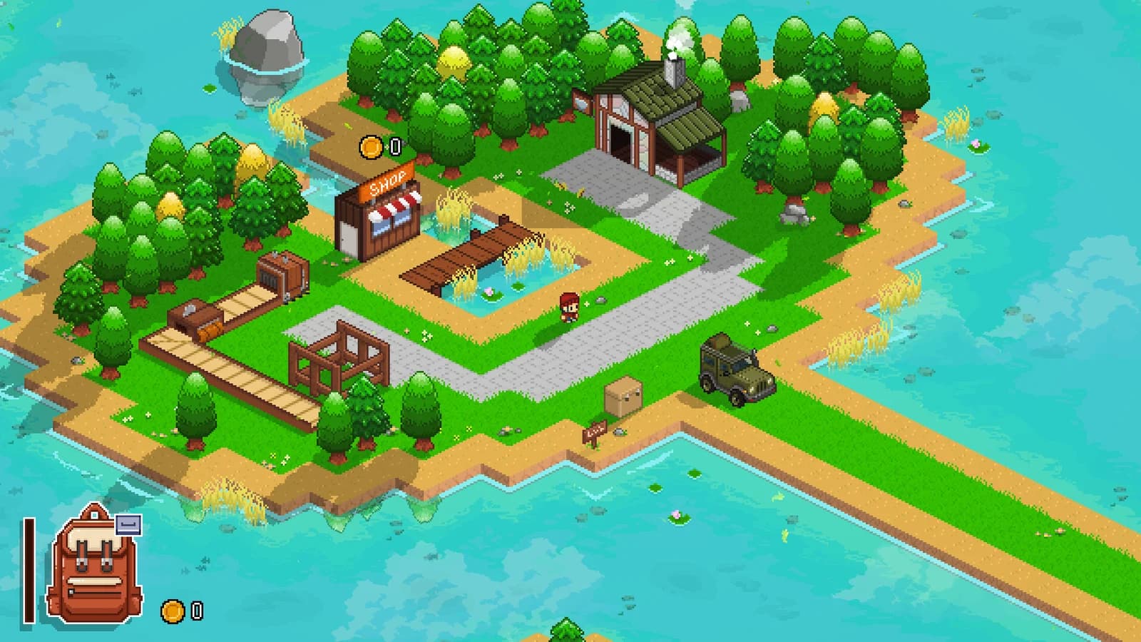 《LumberBoy》砍樹賺錢再升級:免費 Demo 有三片森林、34 種特性及繁中