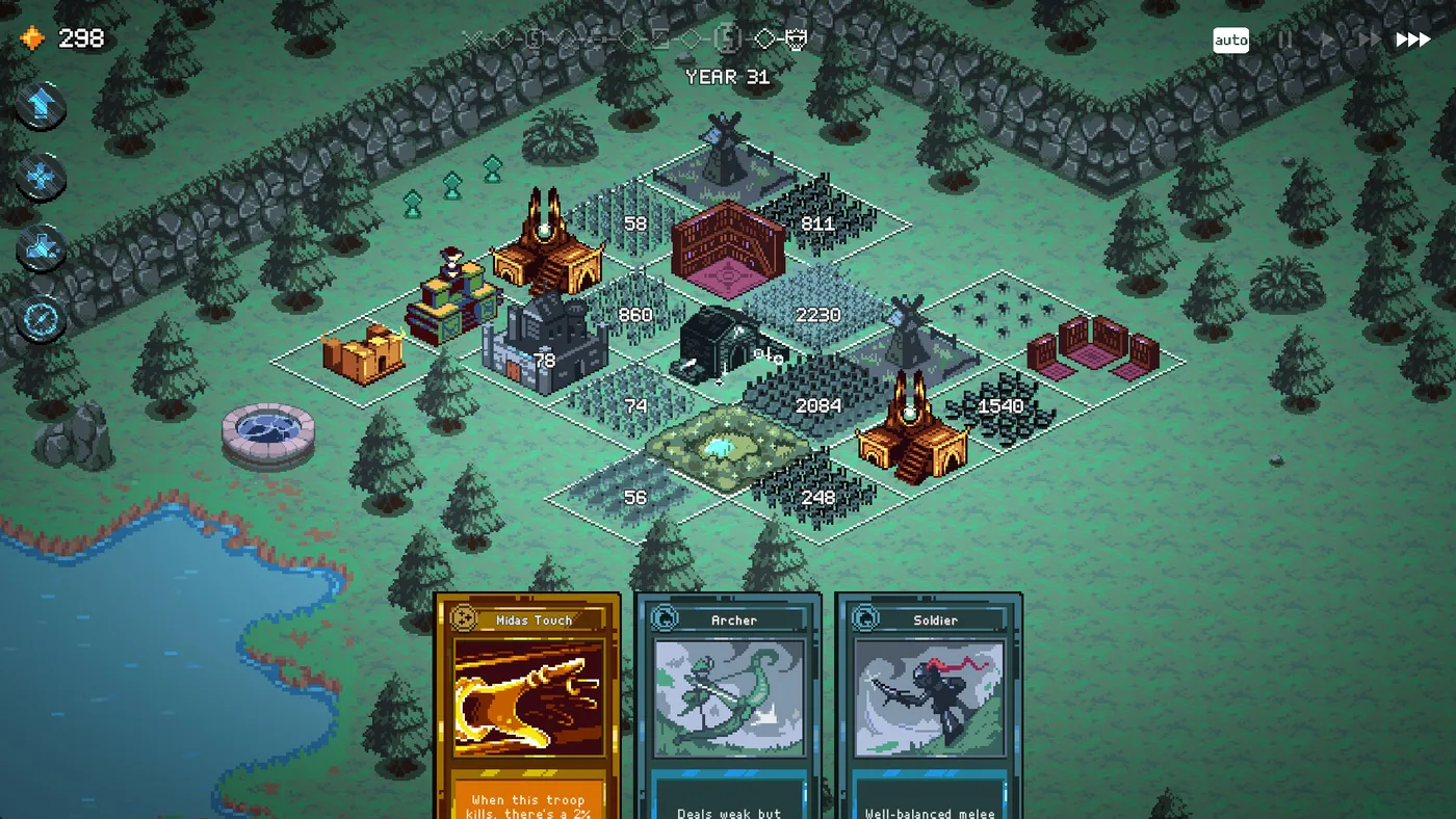 9 Kings Steam 策略整理：HK$99、Very Positive 同短局王國 build 遊戲畫面