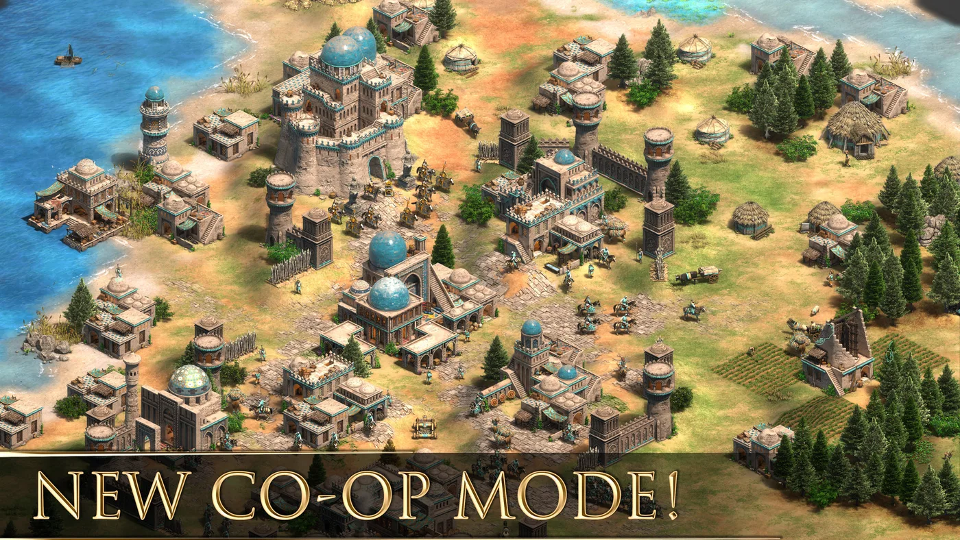 Age of Empires II DE 建設畫面