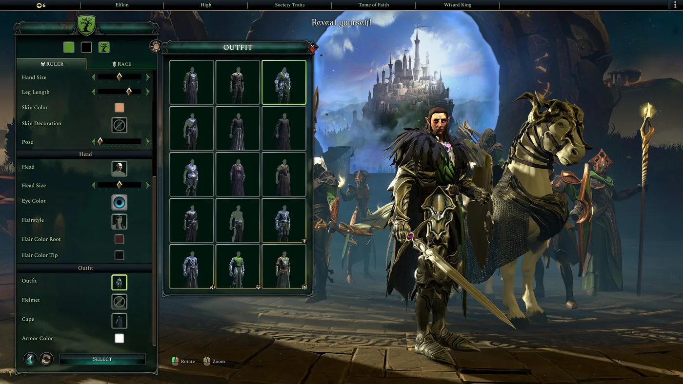 Age of Wonders 4 種族與英雄養成