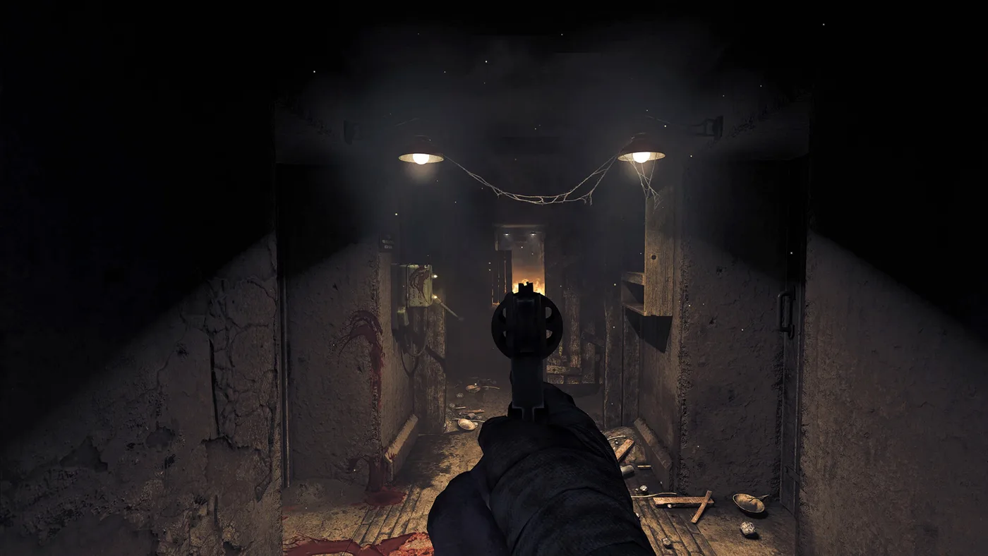 Amnesia The Bunker 地下通道與燈光壓力