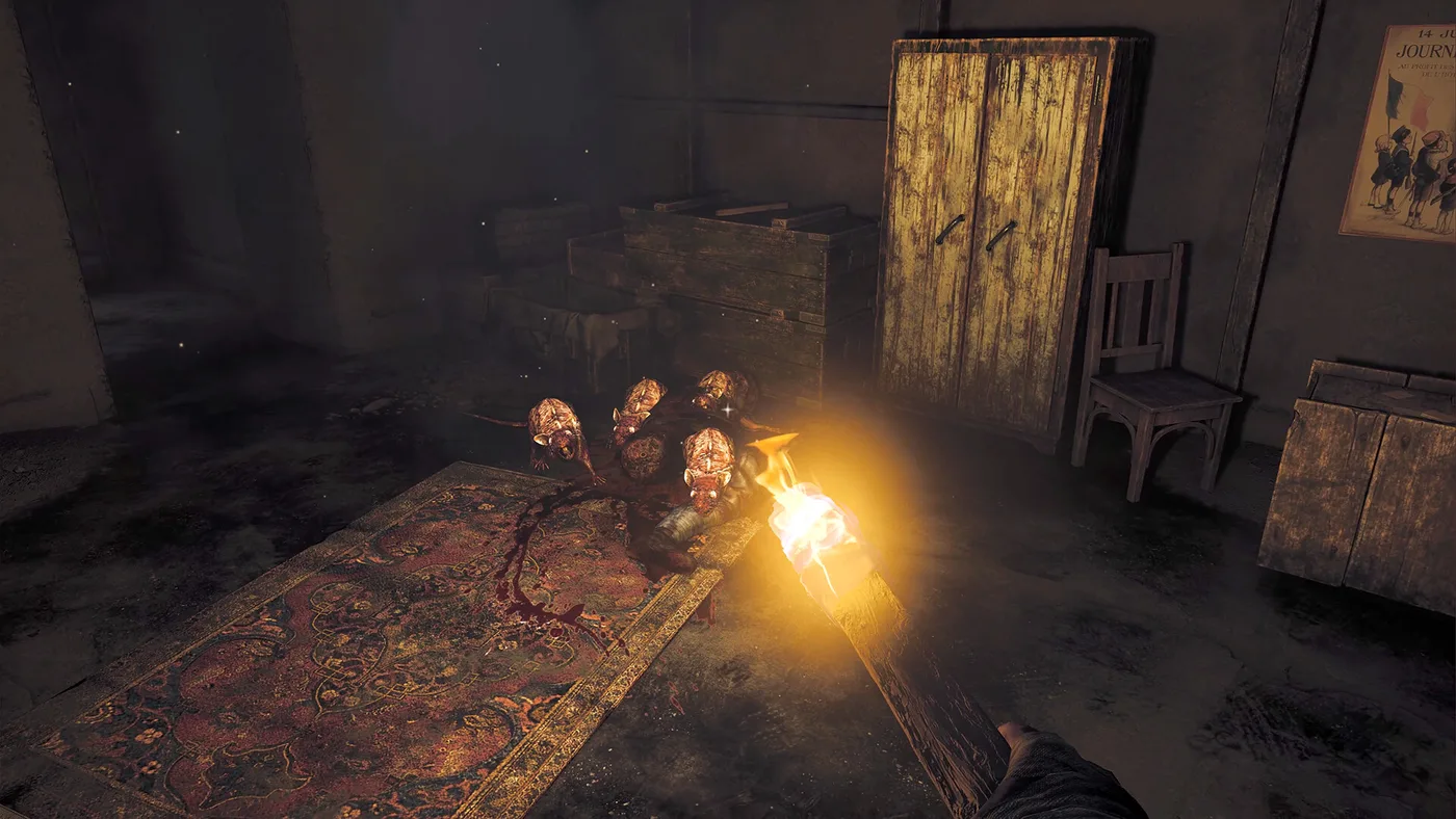 Amnesia The Bunker 怪物威脅與開門探索