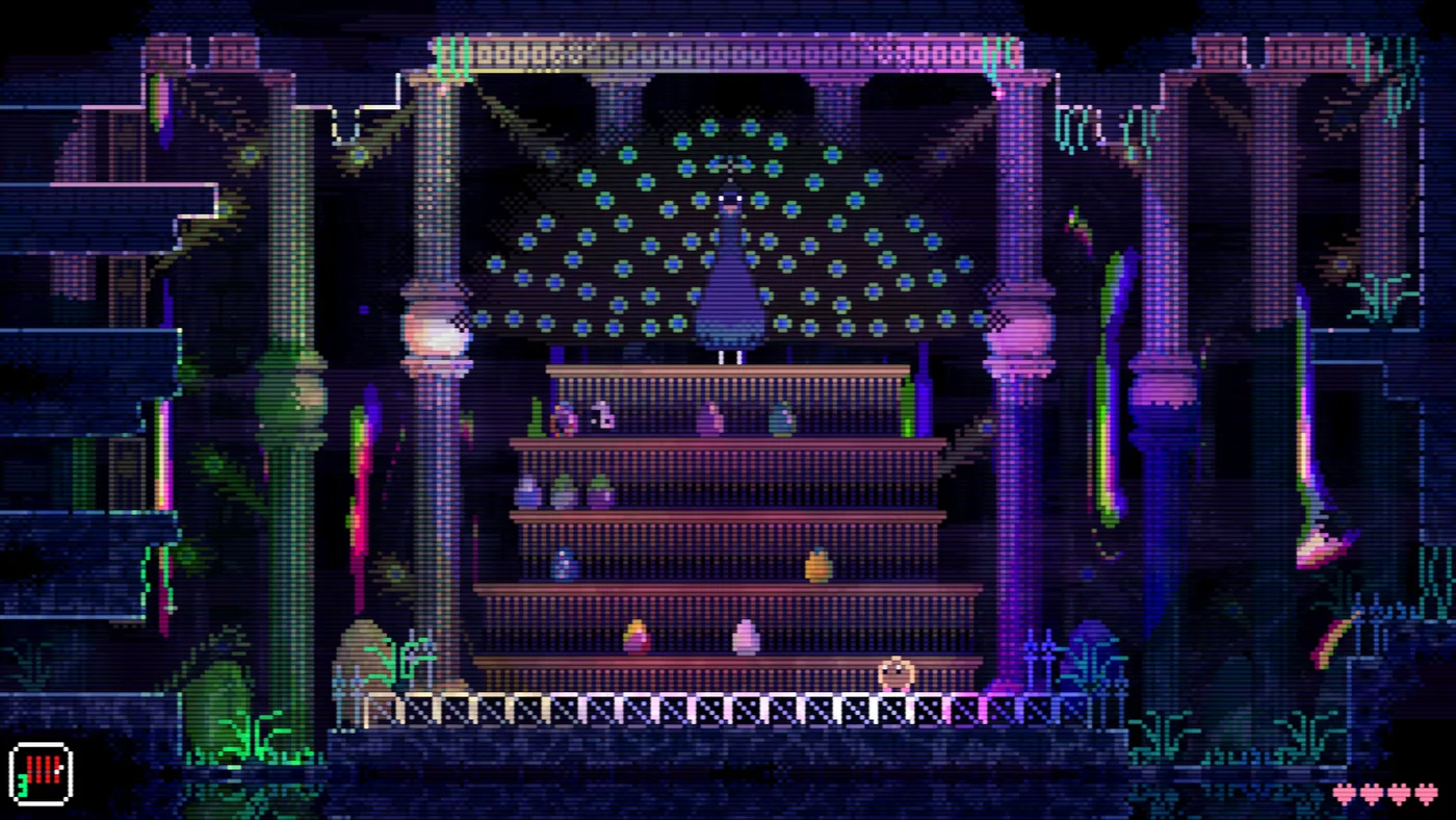 ANIMAL WELL 地圖探索與神秘場景