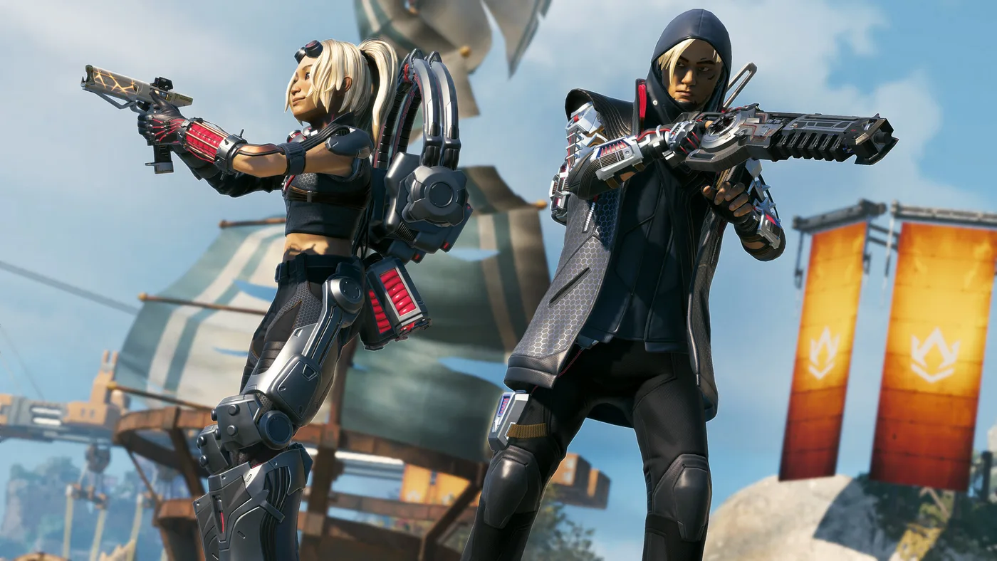 Apex Legends 小隊戰鬥畫面