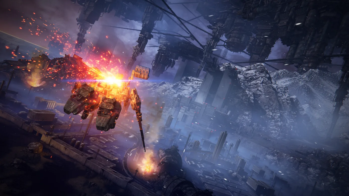 ARMORED CORE VI 武器組裝與火力壓制