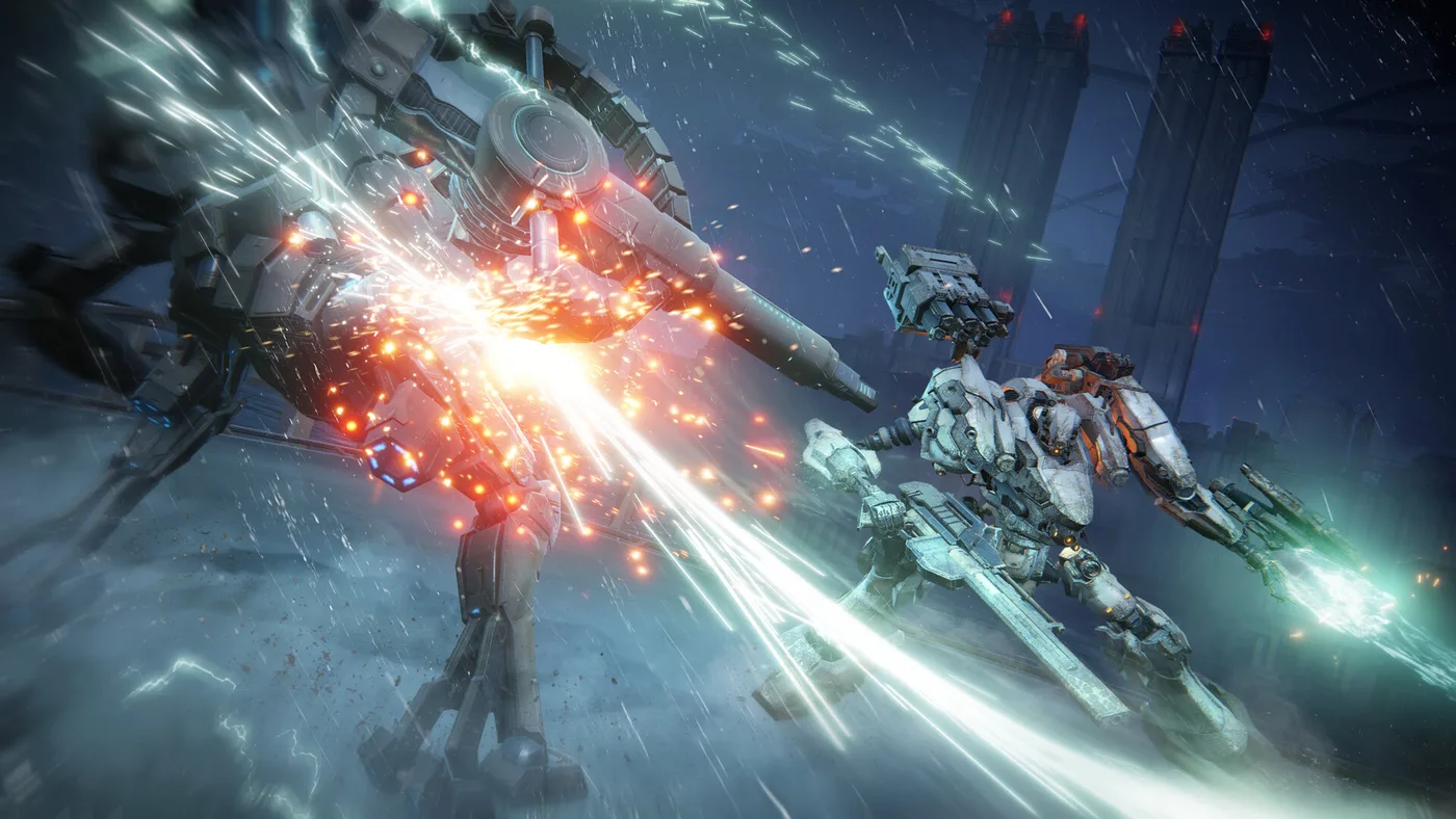 ARMORED CORE VI 戰場推進與飛行動作