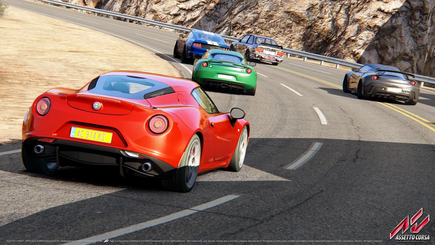 Assetto Corsa 車內視角