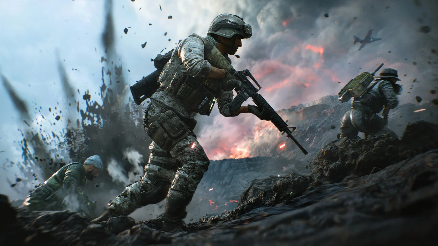Battlefield 2042 載具與爆炸場面
