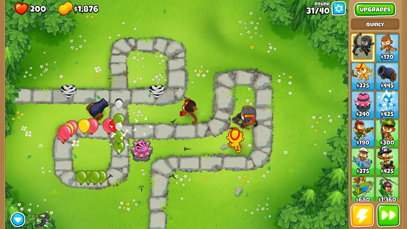 Bloons TD 6 英雄與塔配置
