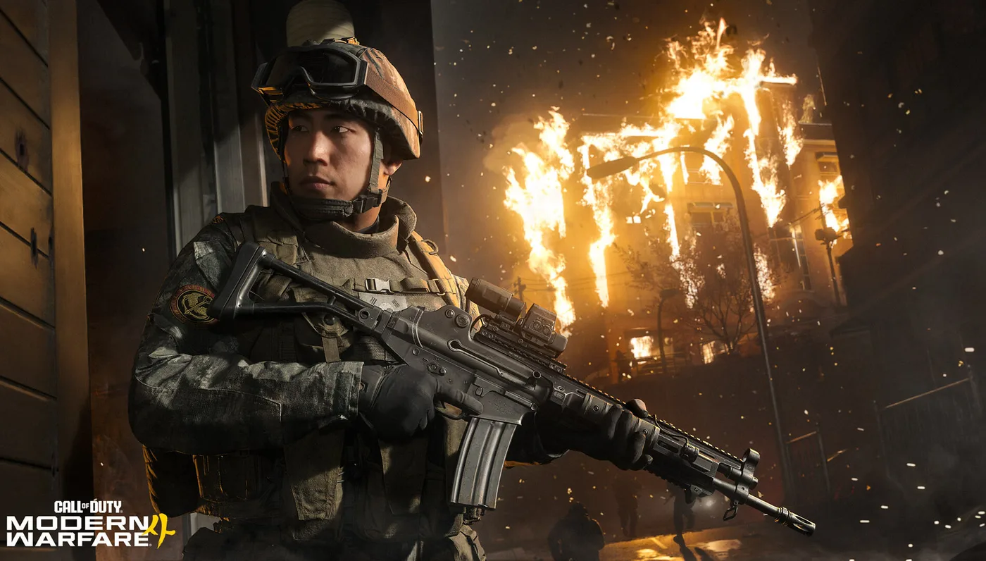 Modern Warfare 4 戰役畫面:Korea front line