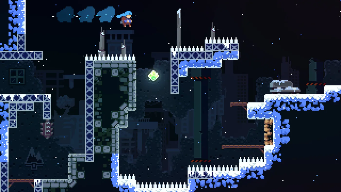 Celeste 角色故事與像素美術