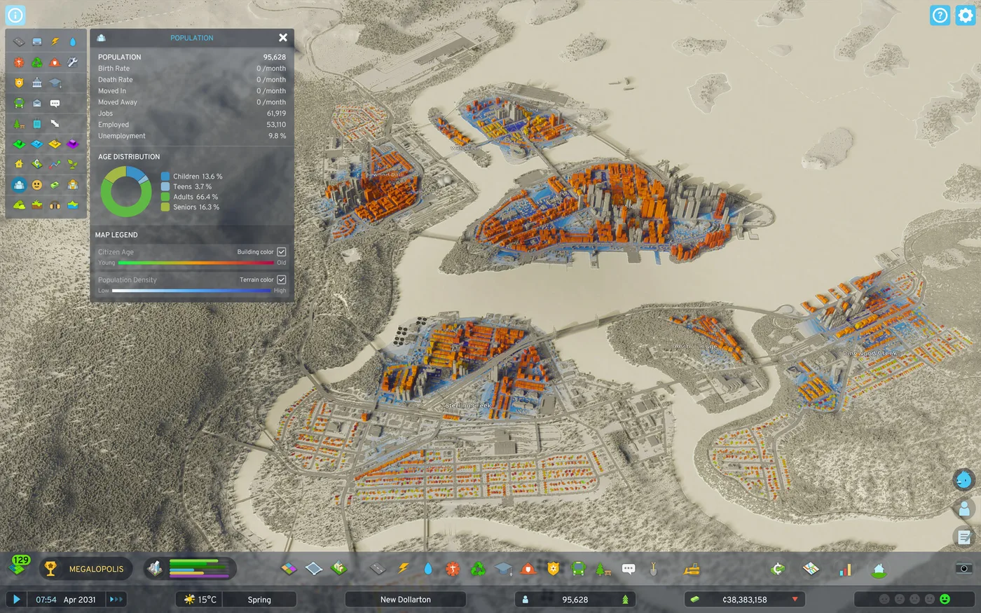Cities: Skylines II Steam 截圖 3