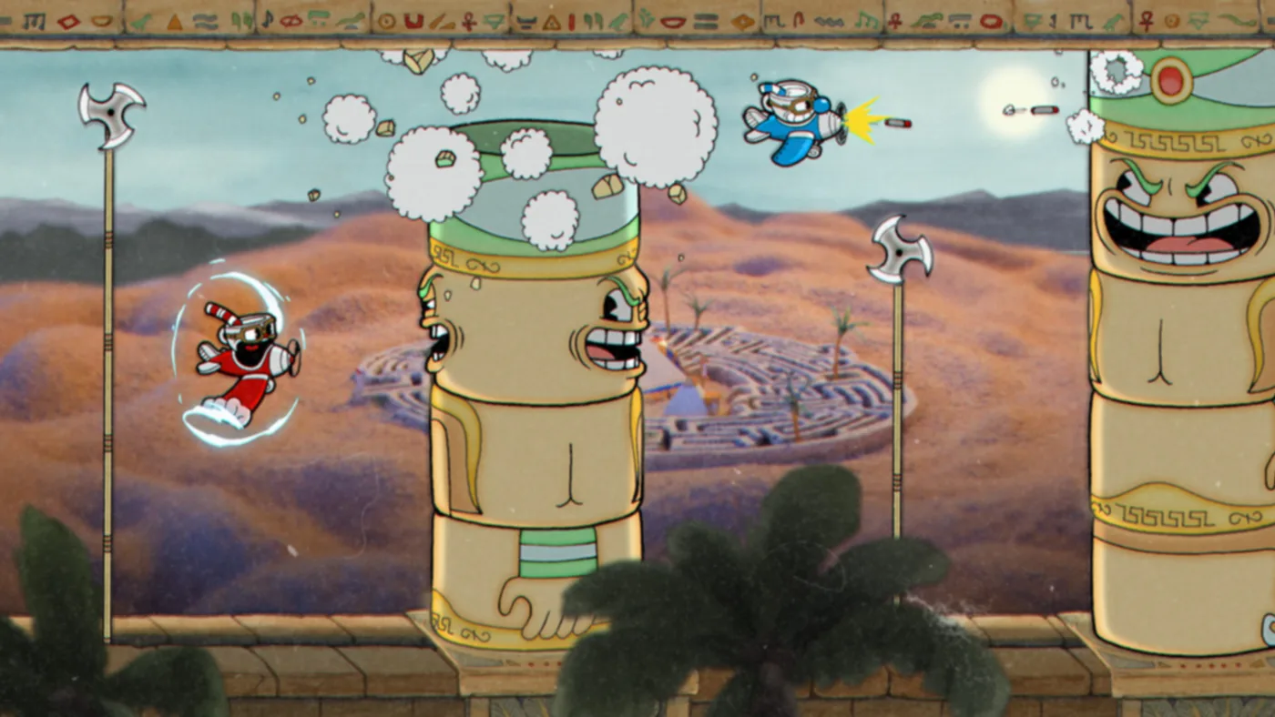 Cuphead 1930 年代動畫美術