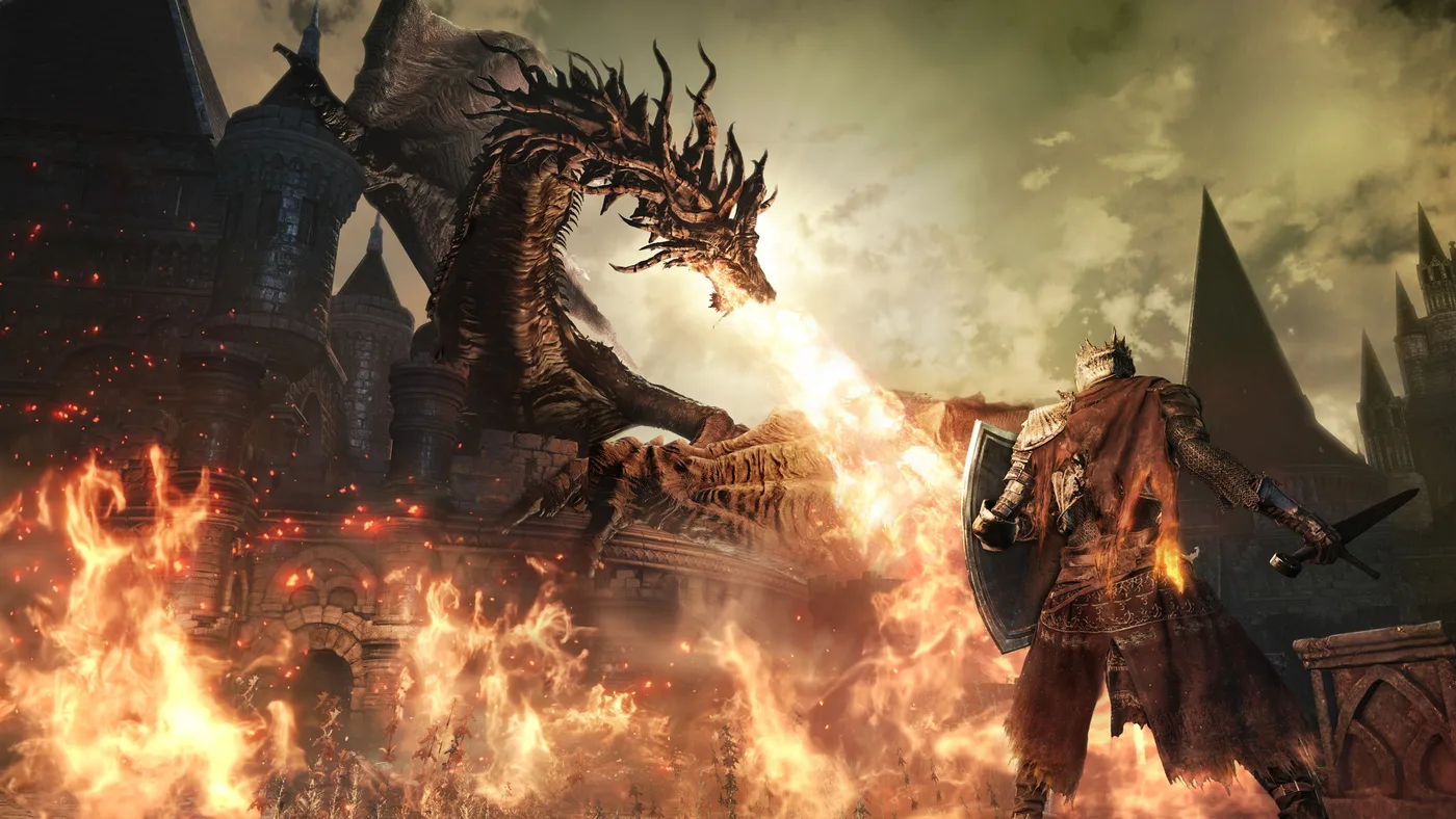 DARK SOULS III 黑暗城堡與敵人