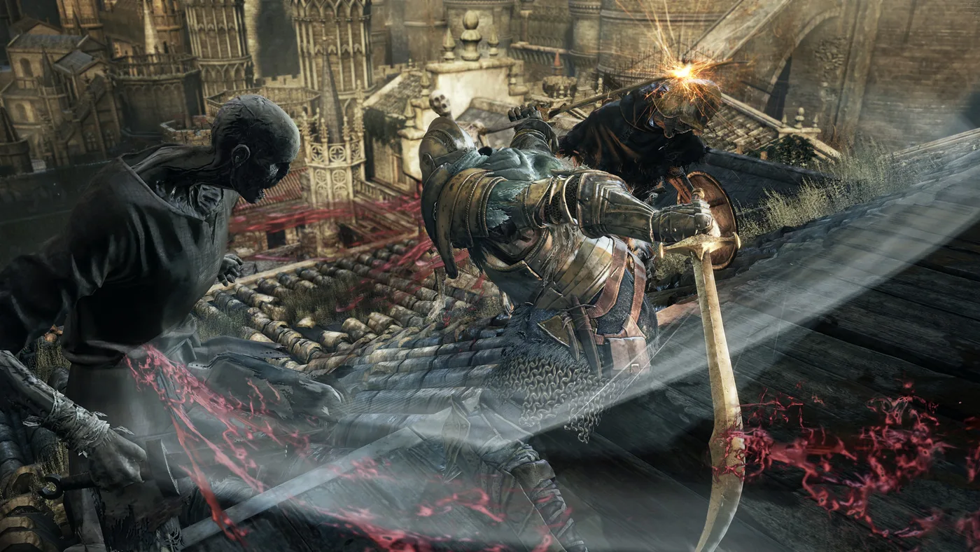 DARK SOULS III 關卡探索與戰鬥