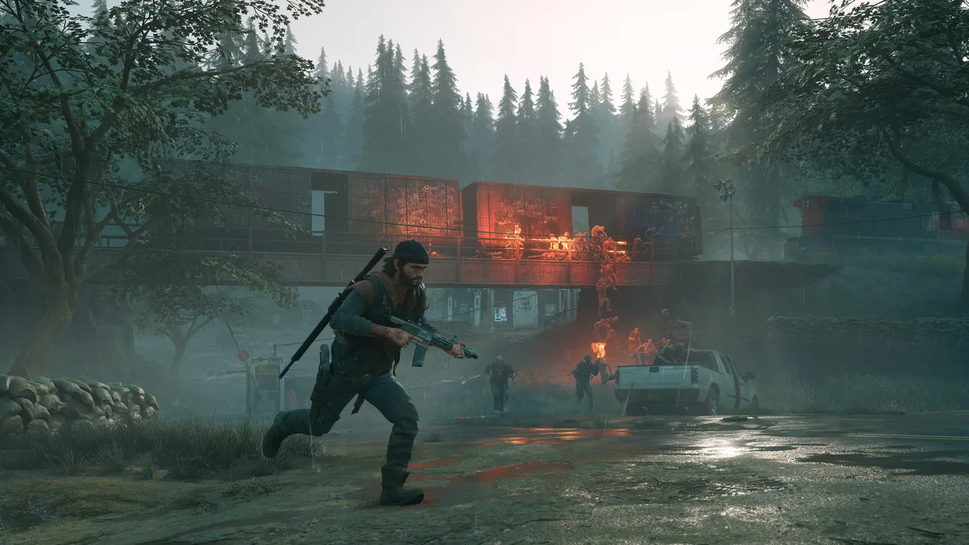 Days Gone 機車末世畫面