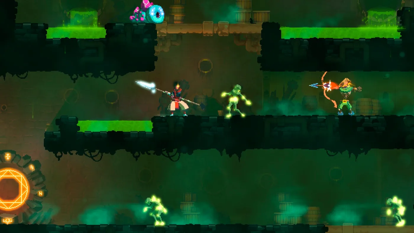 Dead Cells 武器、技能與地圖探索