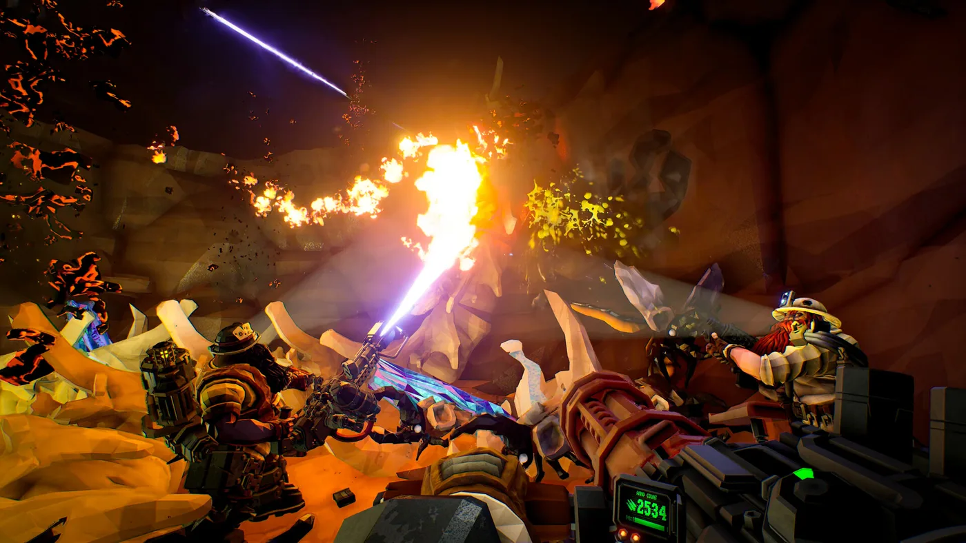 Deep Rock Galactic 職業合作