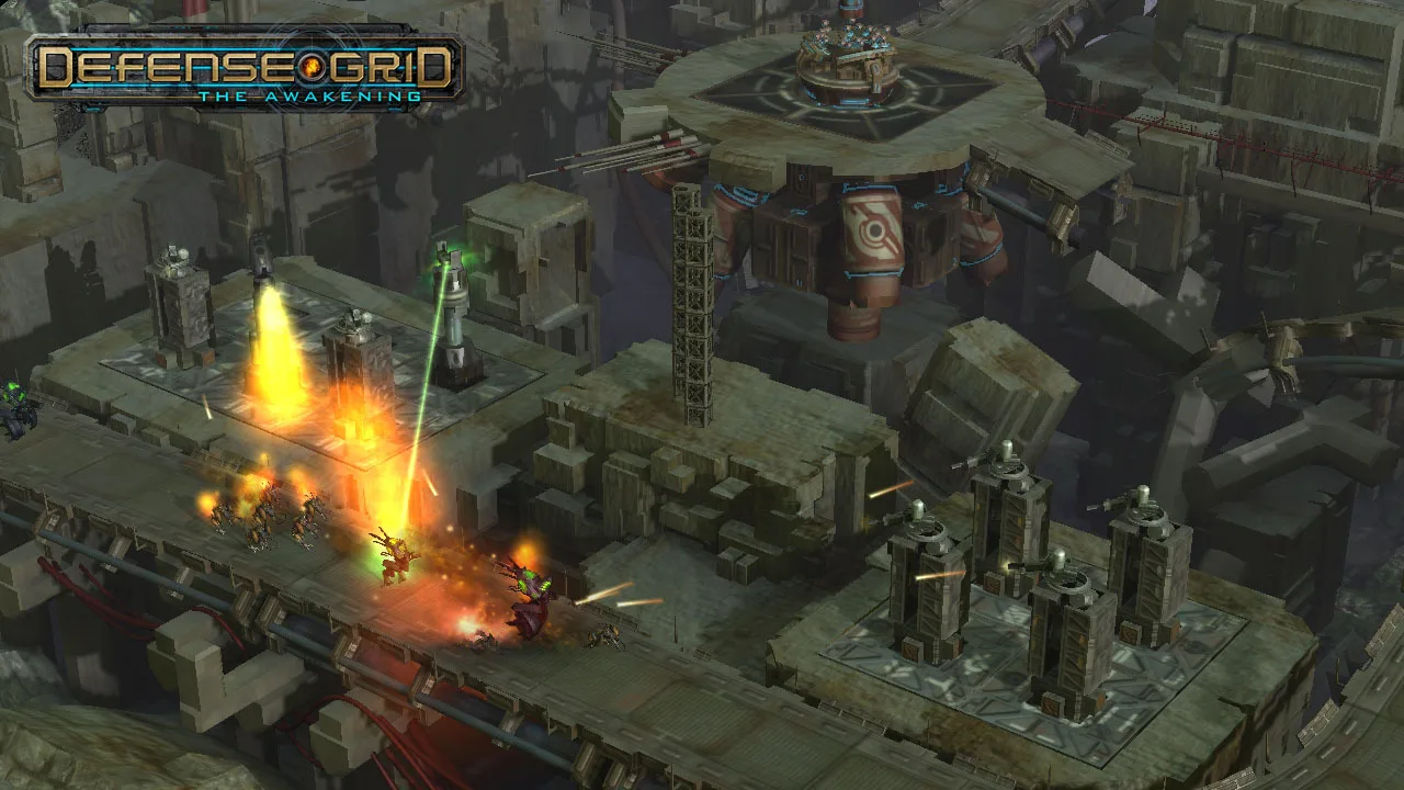 Defense Grid The Awakening 敵人路線與塔位