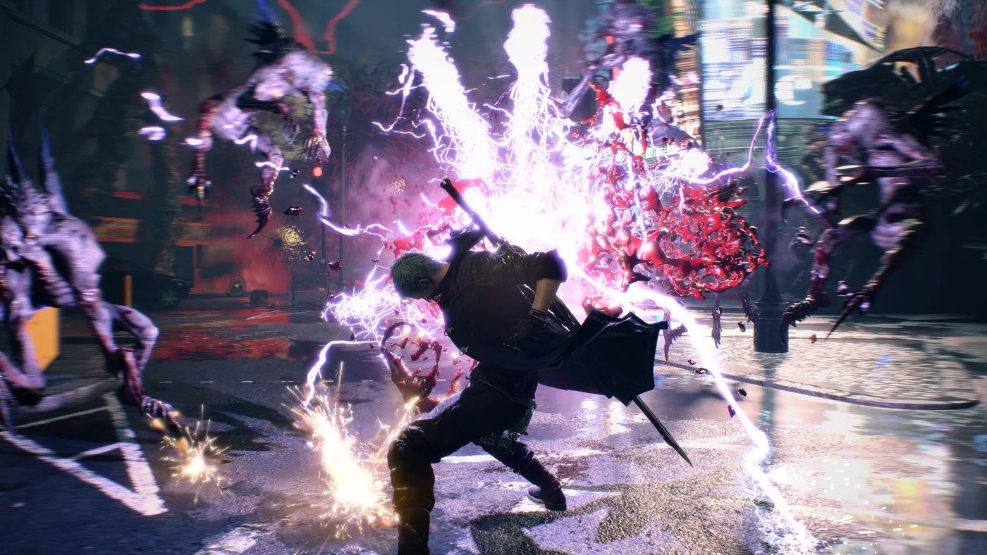 Devil May Cry 5 Dante 武器與連段