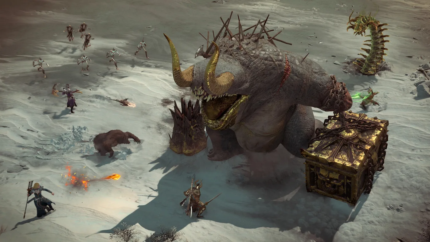 Diablo IV 戰鬥畫面