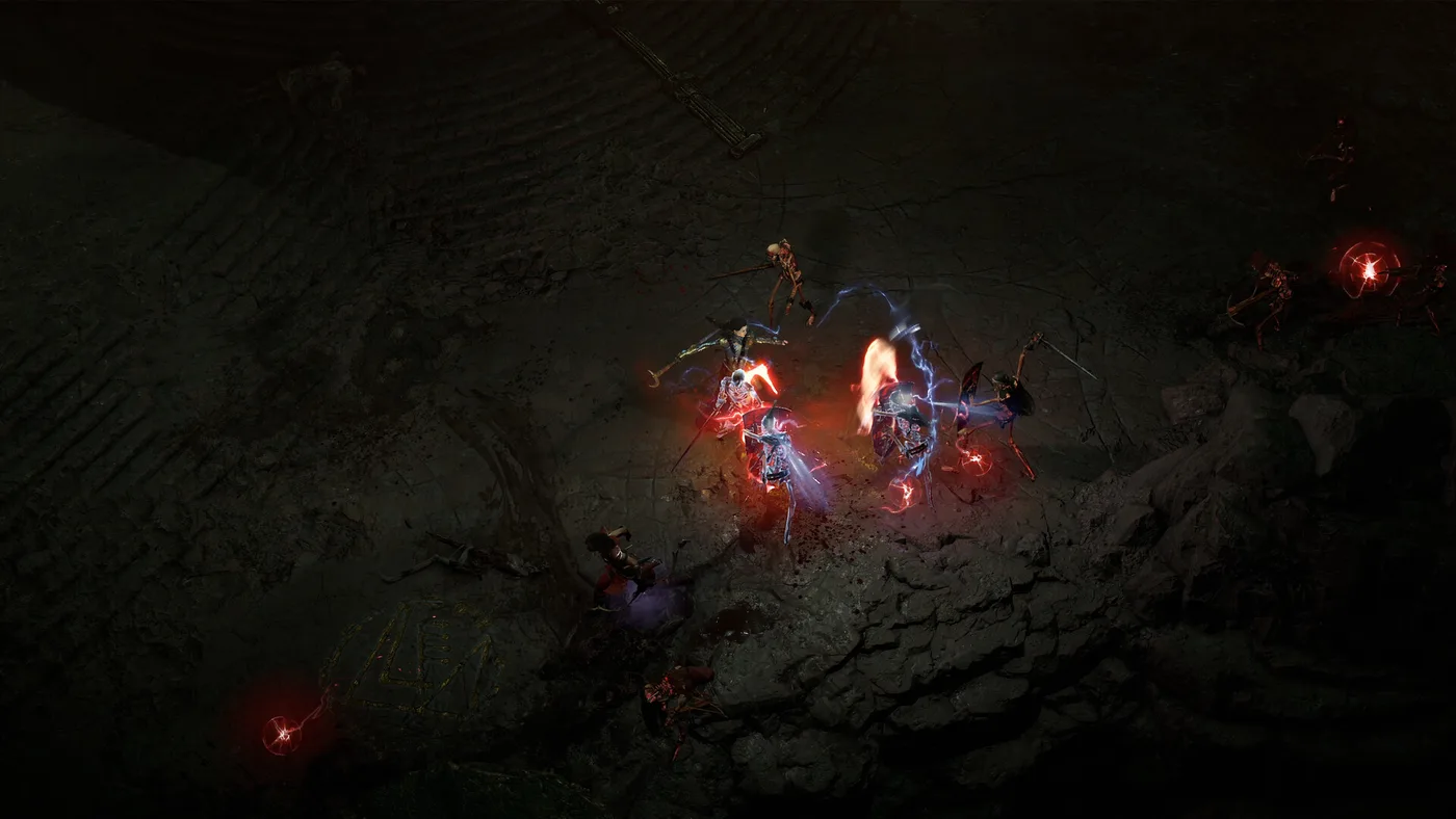 Diablo IV 地城畫面