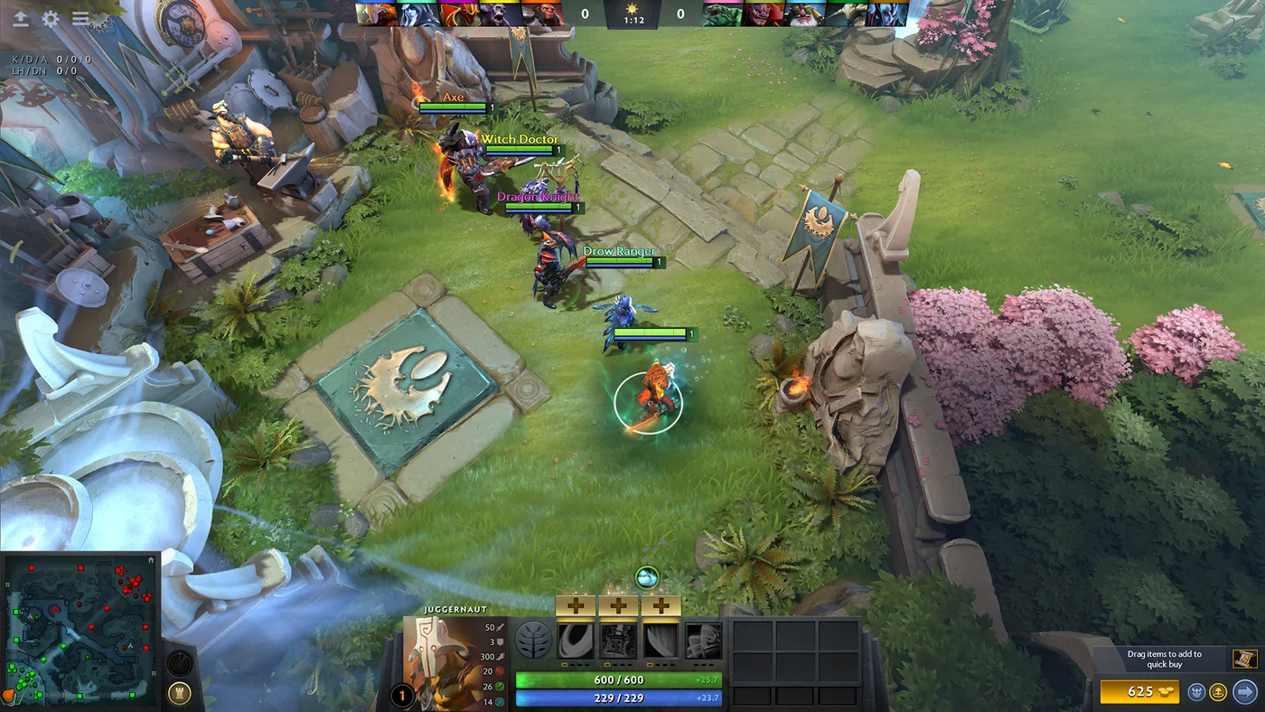 Dota 2 英雄展示