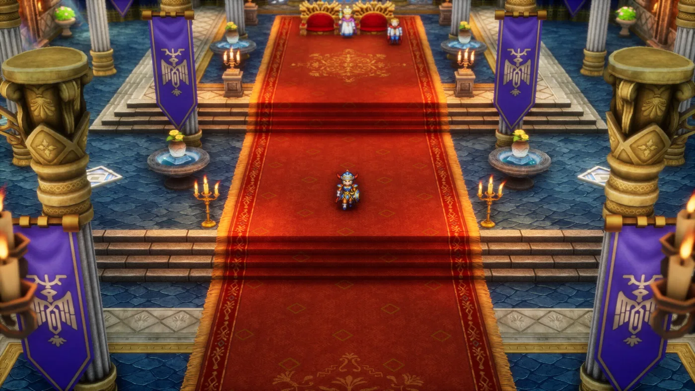 DQ I & II HD-2D Remake 場景畫面