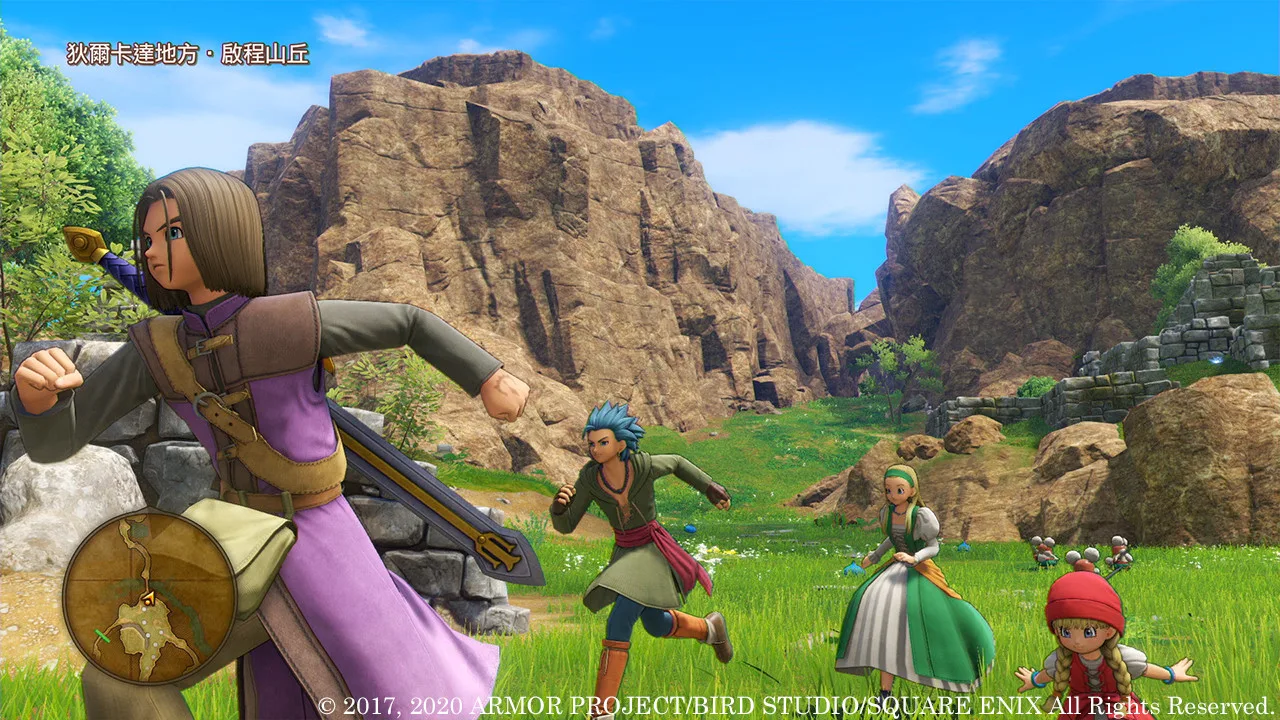 DRAGON QUEST XI S 回合制戰鬥與怪物