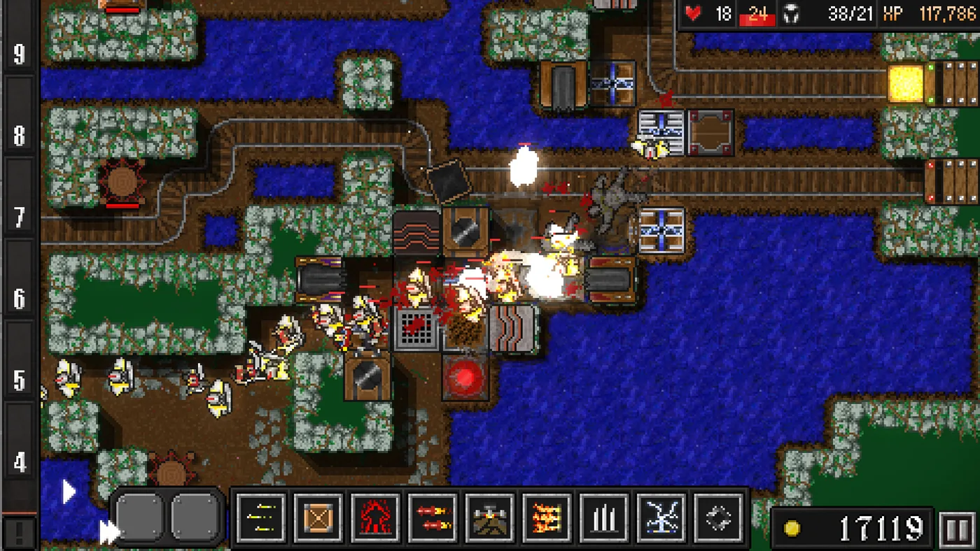 Dungeon Warfare 2 怪物波次和地形殺法