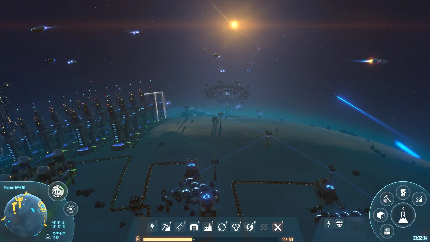 Dyson Sphere Program 產線與物流