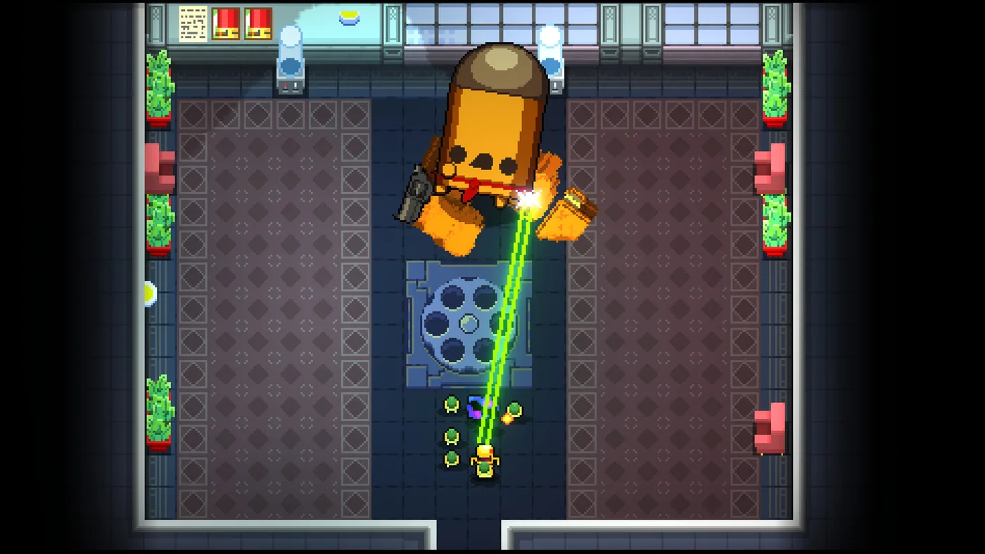 Enter the Gungeon boss 戰與翻滾節奏