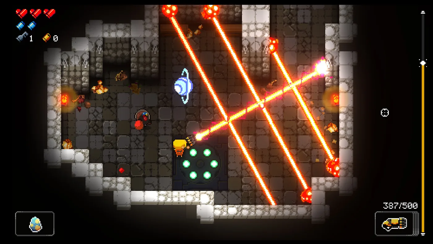 Enter the Gungeon 地牢商店與道具選擇
