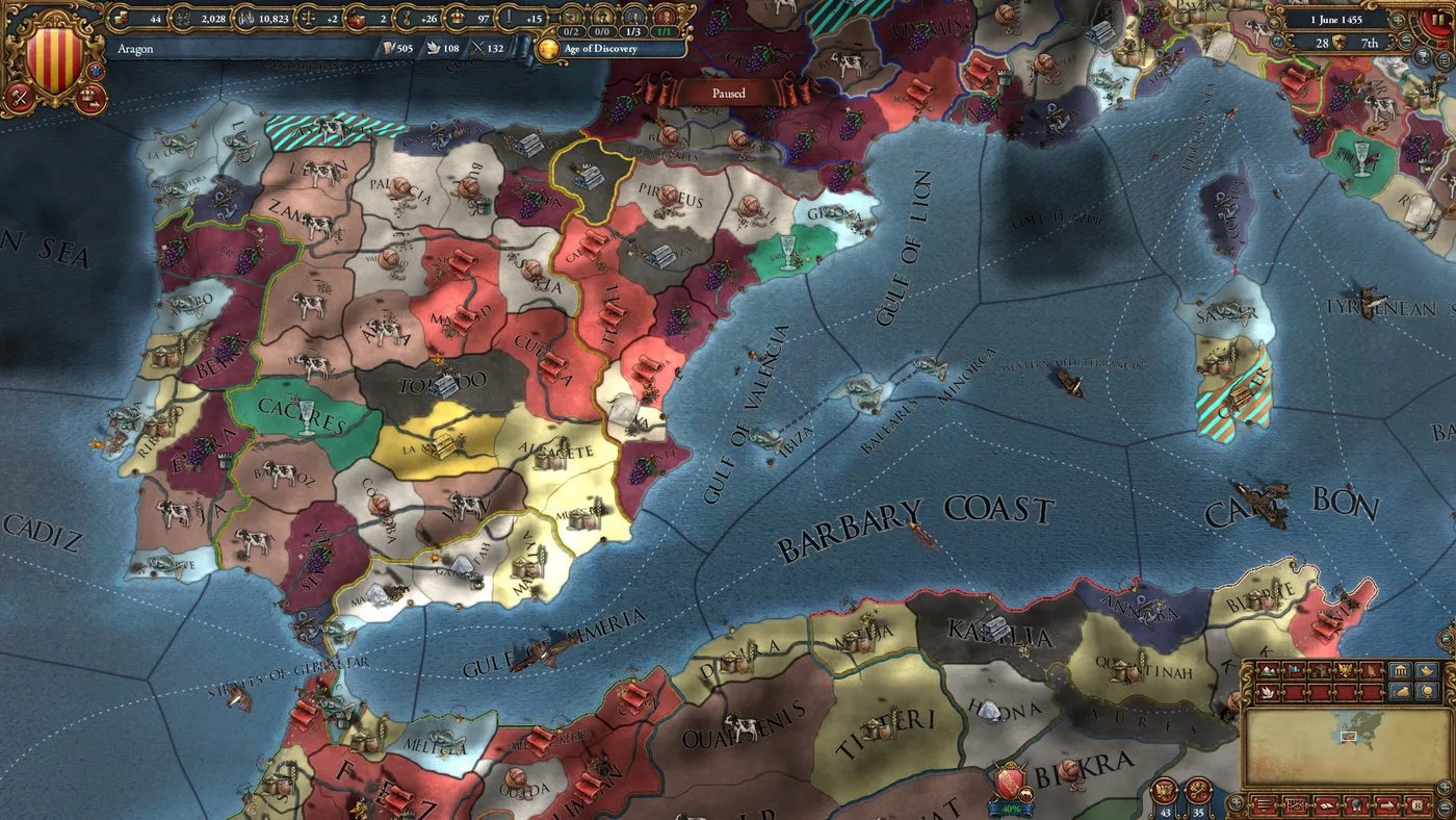 Europa Universalis IV 貿易節點與國家管理