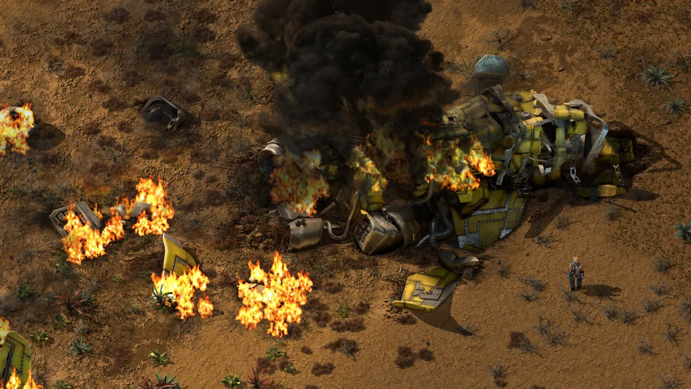 Factorio 工廠輸送帶畫面