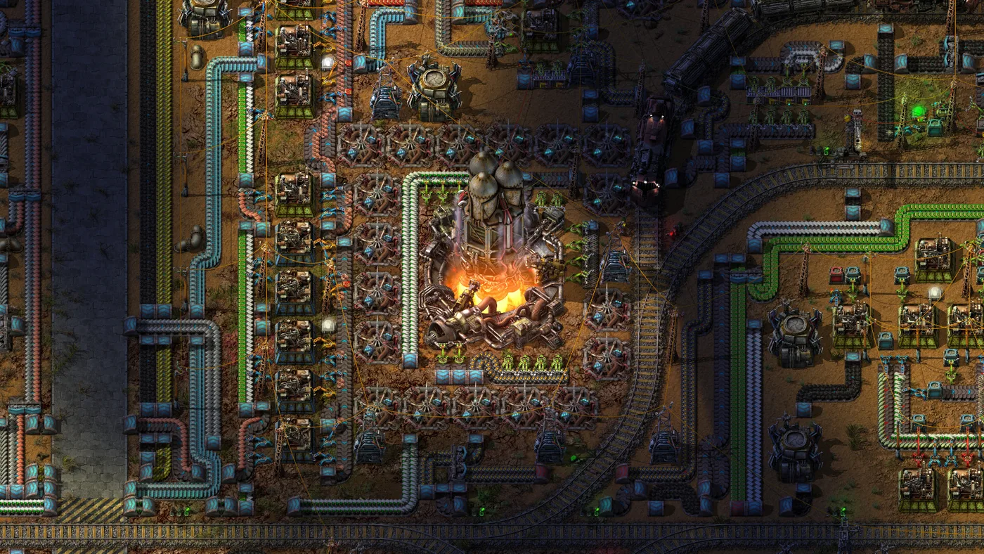 Factorio 科技與基地擴展