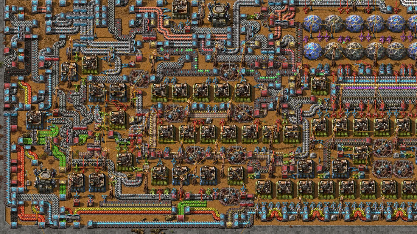 Factorio 大型自動化基地