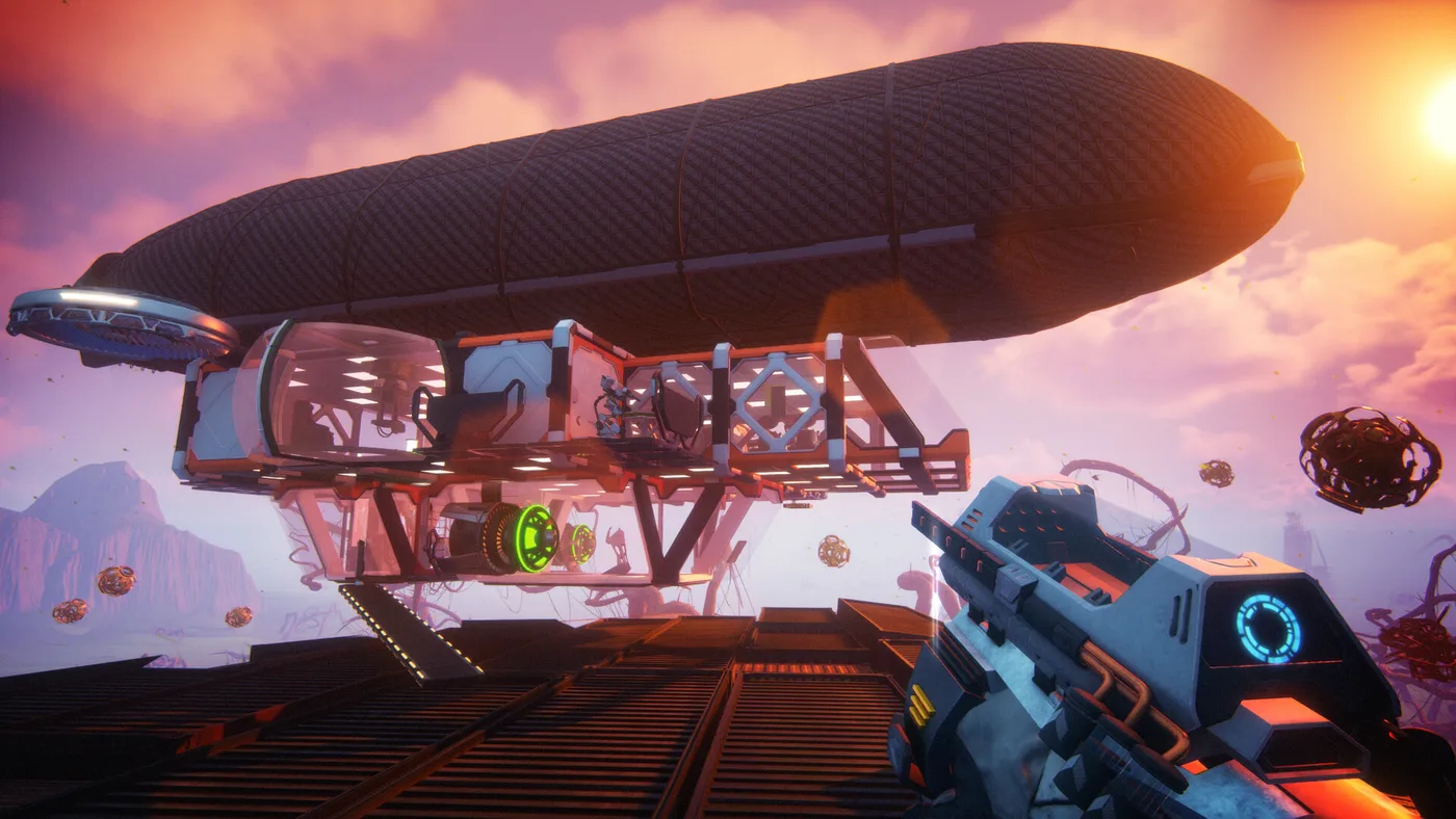 Forever Skies Steam 生存整理：HK$187、Mostly Positive 同空艇基地玩法 遊戲畫面