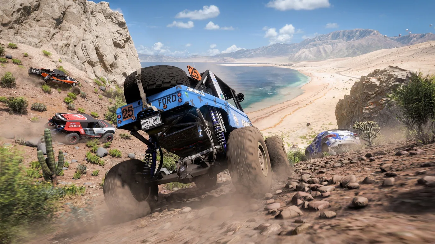 Forza Horizon 5 越野賽與自然景觀