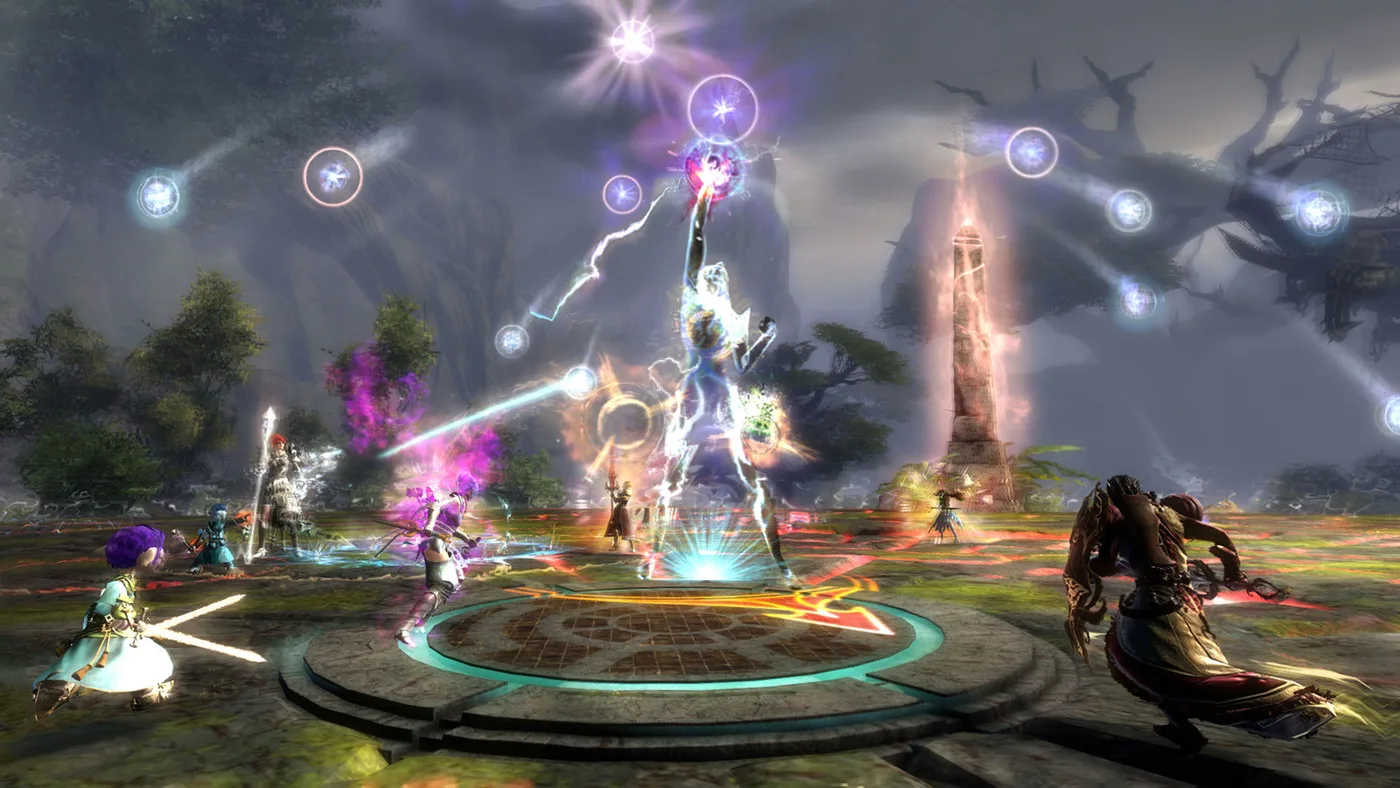 Guild Wars 2 世界探索畫面