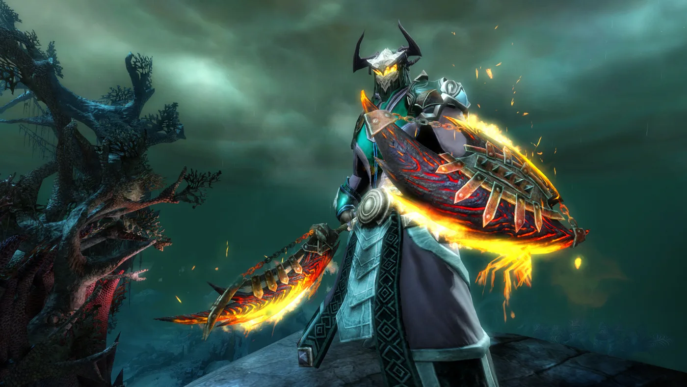 Guild Wars 2 戰鬥畫面