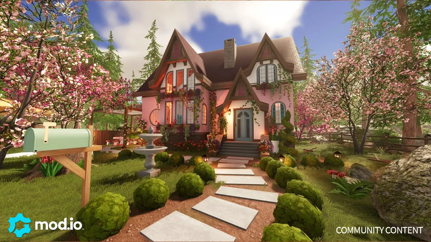 House Flipper 2 完成後住宅與設計細節