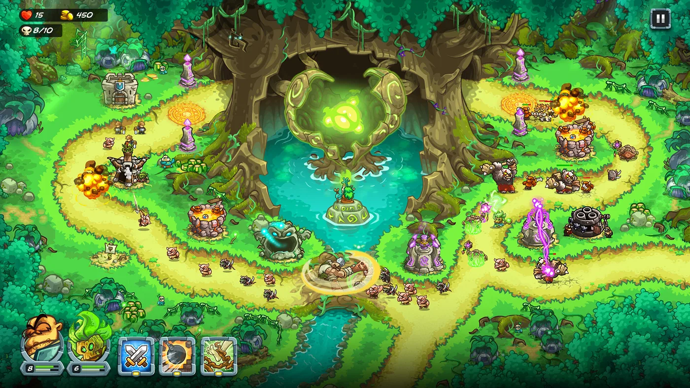 Kingdom Rush 5 英雄與防線