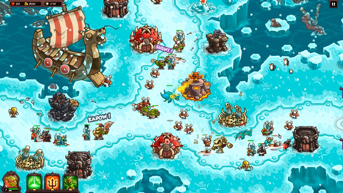 Kingdom Rush Vengeance 魔法防線